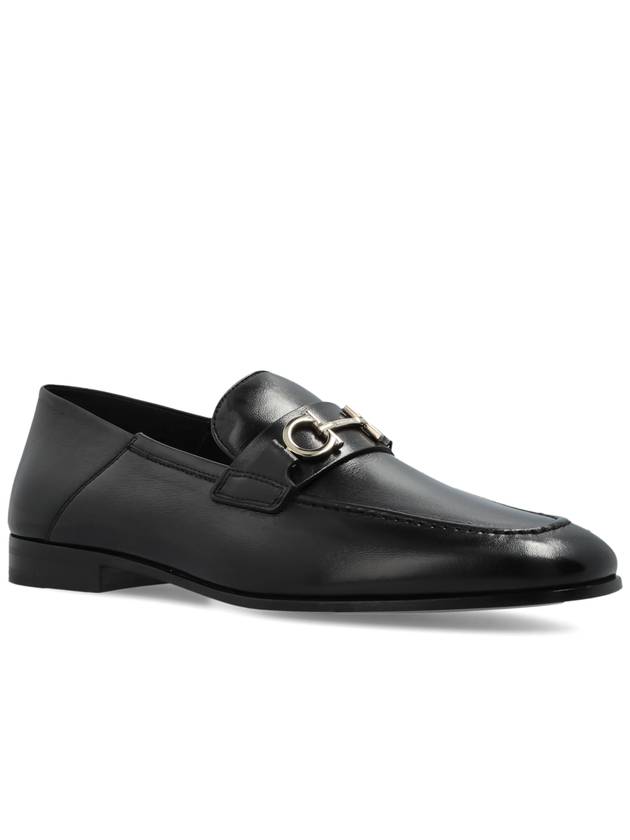 FERRAGAMO Biarritzt Shoes Type Loafers, Men's, Black - SALVATORE FERRAGAMO - BALAAN 4