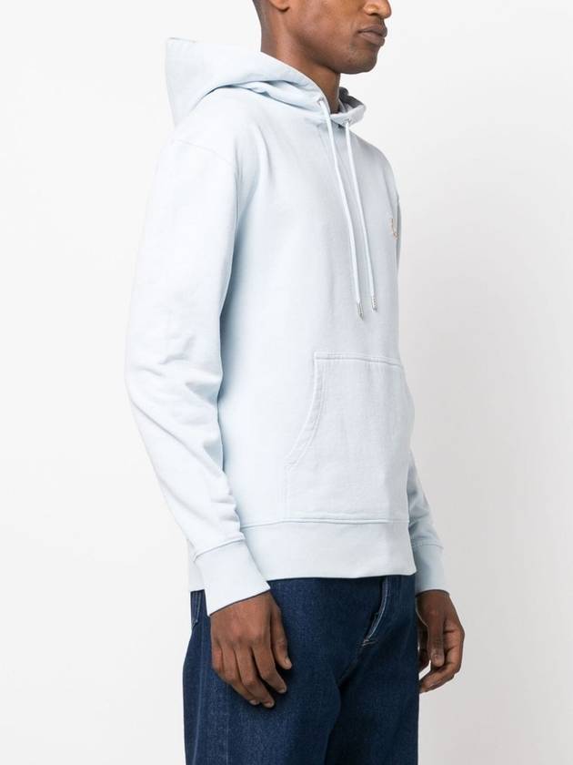 Chillax Patch Regular Hoodie Sky Blue - MAISON KITSUNE - BALAAN 5