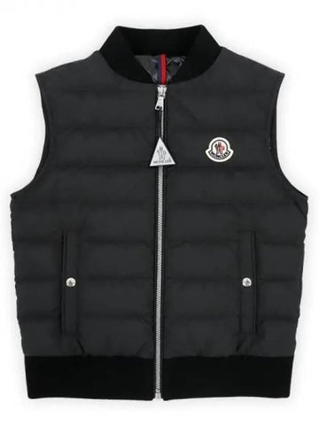 Kids OLU Lightweight Padded Vest Black 1A00059 54A81 999 1063746 - MONCLER - BALAAN 1