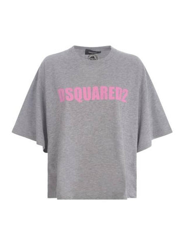 long sleeve t-shirt S72GD0461S22146 857M GRIGIO - DSQUARED2 - BALAAN 1