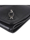 Classic Leather Clutch Bag Grease Fosil - BALENCIAGA - BALAAN 5