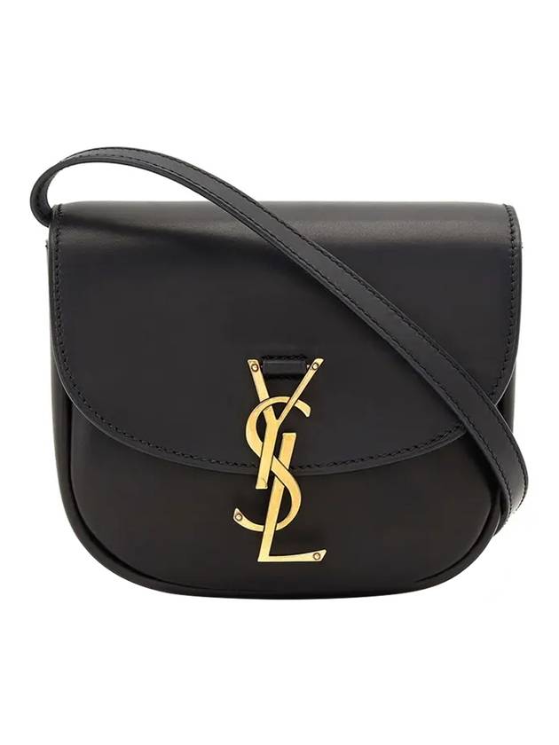 KAIA Small Cross Bag Black - SAINT LAURENT - BALAAN.