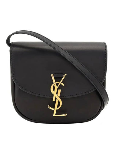 Kaia Small Cross Bag Black - SAINT LAURENT - BALAAN 1