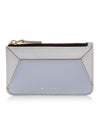 Color Block Zipper Card Wallet Blue - MARNI - BALAAN 2