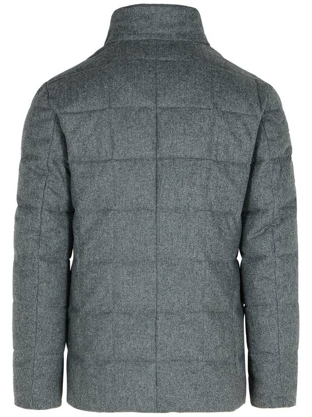 Fay Grey Virgin Wool Jacket - FAY - BALAAN 3