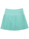 Lala Pleats A-line Skirt Mint - LALA SMILE - BALAAN 3