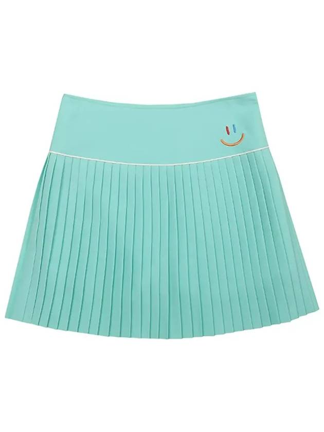 Lala Pleats A-line Skirt Mint - LALA SMILE - BALAAN 3