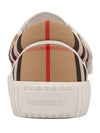 Kids Vintage Check Velcro Sneakers Beige - BURBERRY - BALAAN 5