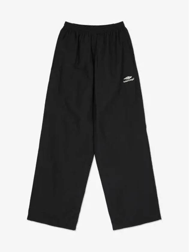 3B Sports Icon Medium Fit Track Pants Black - BALENCIAGA - BALAAN 2