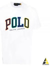 Embroidered Logo Short Sleeve T-Shirt White - POLO RALPH LAUREN - BALAAN 2