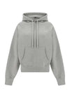 Alexandre Mattiussi Logo Print Hoodie Grey - AMI - BALAAN 2