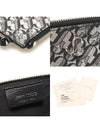 JC Monogram Silver Black Glitter Leather FARA Hand Strap Clutch - JIMMY CHOO - BALAAN 7