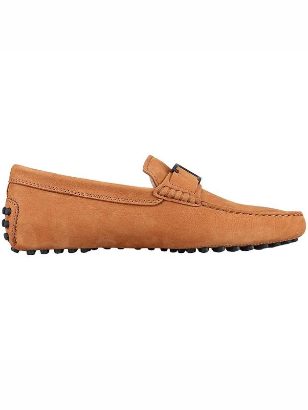 Gommino Nubuck Driving Shoes Brown - TOD'S - BALAAN 5