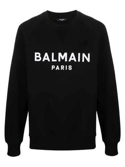 Logo Sweatshirt Black - BALMAIN - BALAAN 2