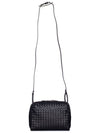 Nodini Intrecciato Cross Bag Black - BOTTEGA VENETA - BALAAN 6