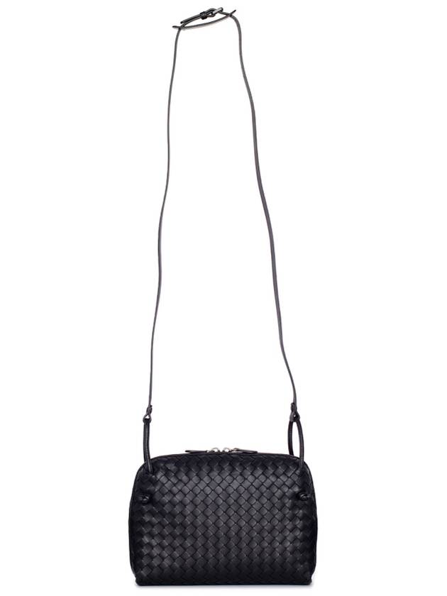 Nodini Intrecciato Cross Bag Black - BOTTEGA VENETA - BALAAN 6