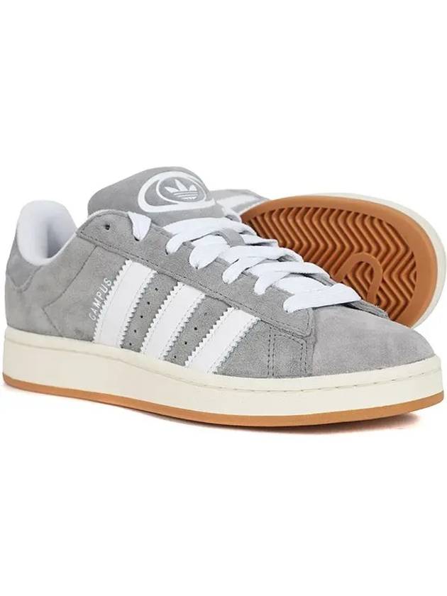 Campus 00s Suede Low Top Sneakers Grey - ADIDAS - BALAAN 3