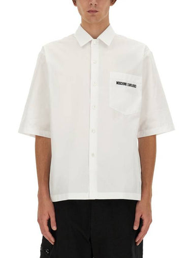 Moschino Upsidedown Logo Shirt - MOSCHINO - BALAAN 1