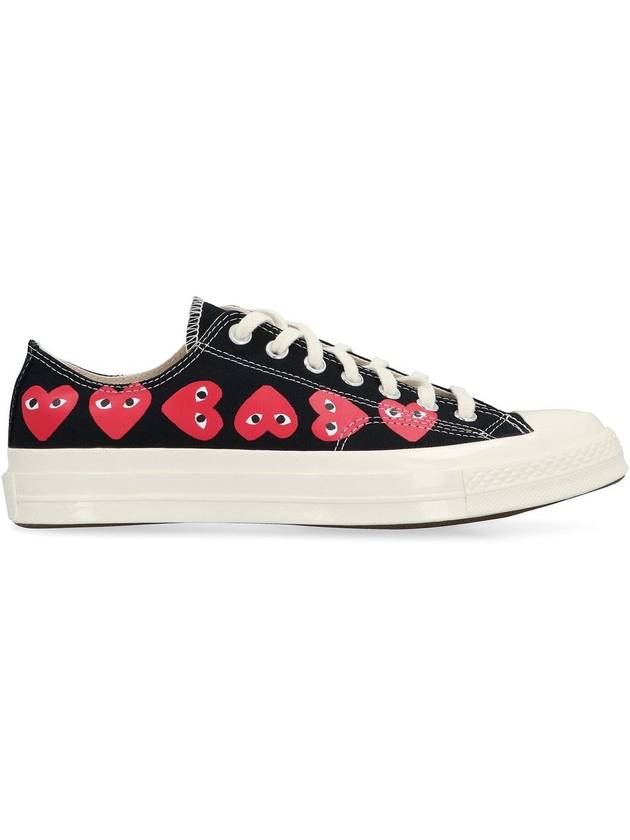 Heart Logo Chuck Taylor All Star Low Top Sneakers Black - COMME DES GARCONS PLAY - BALAAN 3