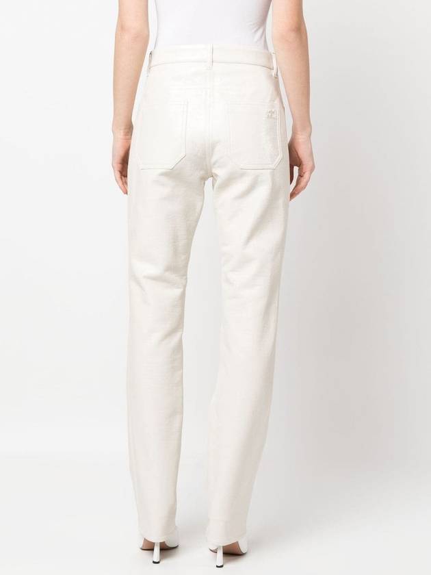 Courrèges Trousers White - COURREGES - BALAAN 5