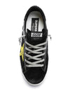 Superstar Crocodile Low Top Sneakers Black - GOLDEN GOOSE - BALAAN 5