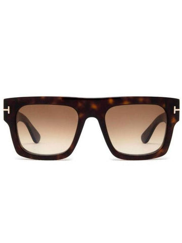 Square Sunglasses Brown - TOM FORD - BALAAN 1