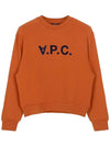 Elisa Logo Print Sweatshirt Brick Red - A.P.C. - BALAAN 2