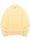 YOKO Collar Neck Half Zip Up Long Sleeve Sweatshirt YELLOW - 20THHOLE - BALAAN 5