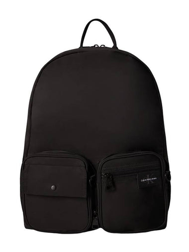 Jeans Packable Backpack Black - CALVIN KLEIN - BALAAN 1