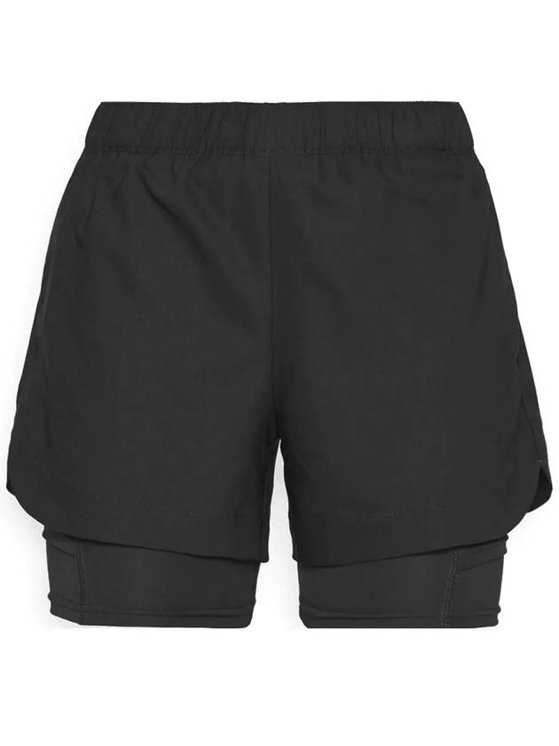 Women's Mila Mid-Rise Waist Shorts Black - J.LINDEBERG - BALAAN 2