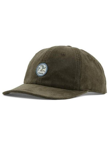 Corduroy Ball Cap Black - PATAGONIA - BALAAN 1