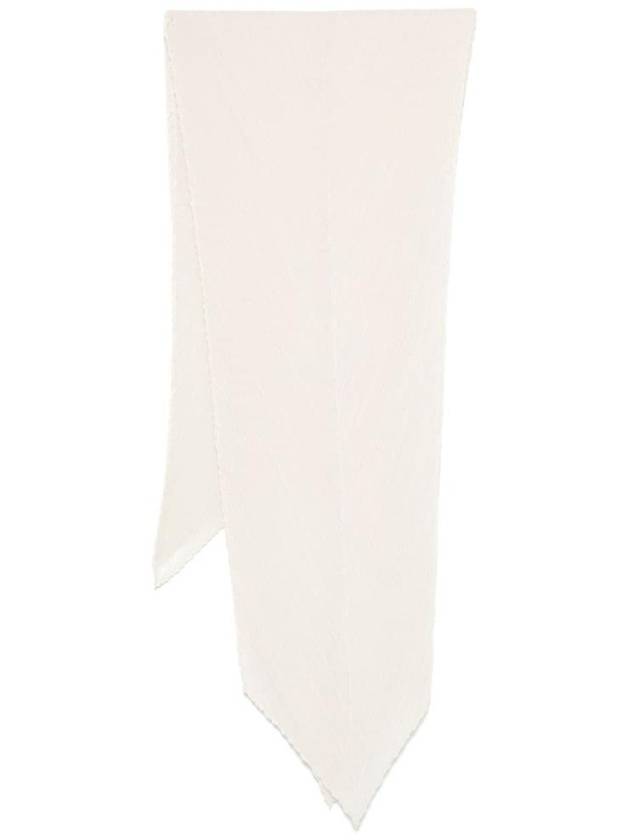 Basic Pleats Scarf Beige - ISSEY MIYAKE - BALAAN 1