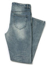 SKINNY JEANS WASHED BLUE DENIM - ROLLING STUDIOS - BALAAN 5