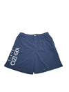 Logo Print Track Shorts Navy - KENZO - BALAAN 1