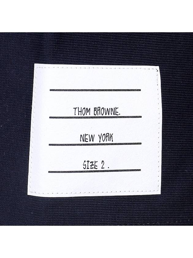 RWB Stripe Polo Shirt Navy - THOM BROWNE - BALAAN 6