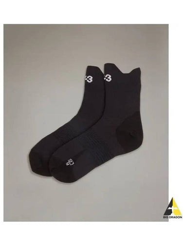 Y 3 U run socks black SOCK - Y-3 - BALAAN 1