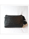 Intrecciato Small Cross Bag Black - BOTTEGA VENETA - BALAAN 11