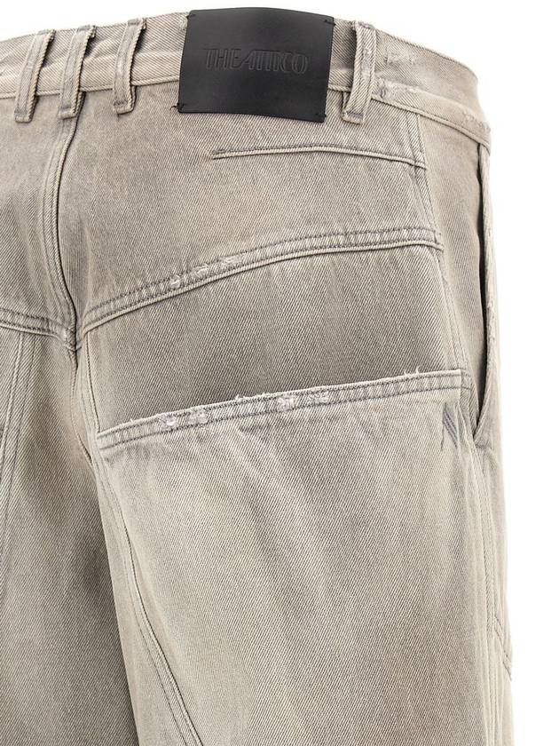 The Attico Used Effect Jeans - THE ATTICO - BALAAN 4