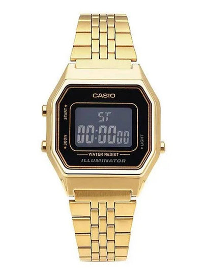 LA680WGA 1BDF 1B Digital Square Vintage Retro Metal Watch - CASIO - BALAAN 2