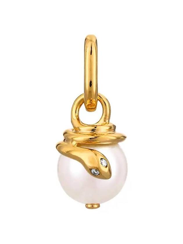 Me Snake Pearlescent Mini Dangle Charm Gold - PANDORA - BALAAN 2