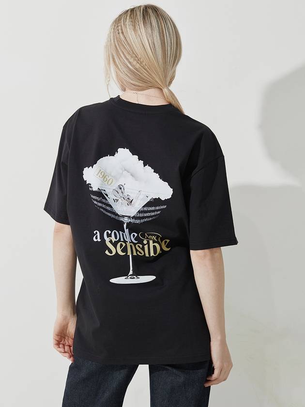 Cloud Cup T shirt Black - AOX - BALAAN 1