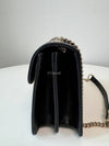 Interlocking GG Chain Small Cross Bag Black - GUCCI - BALAAN 6