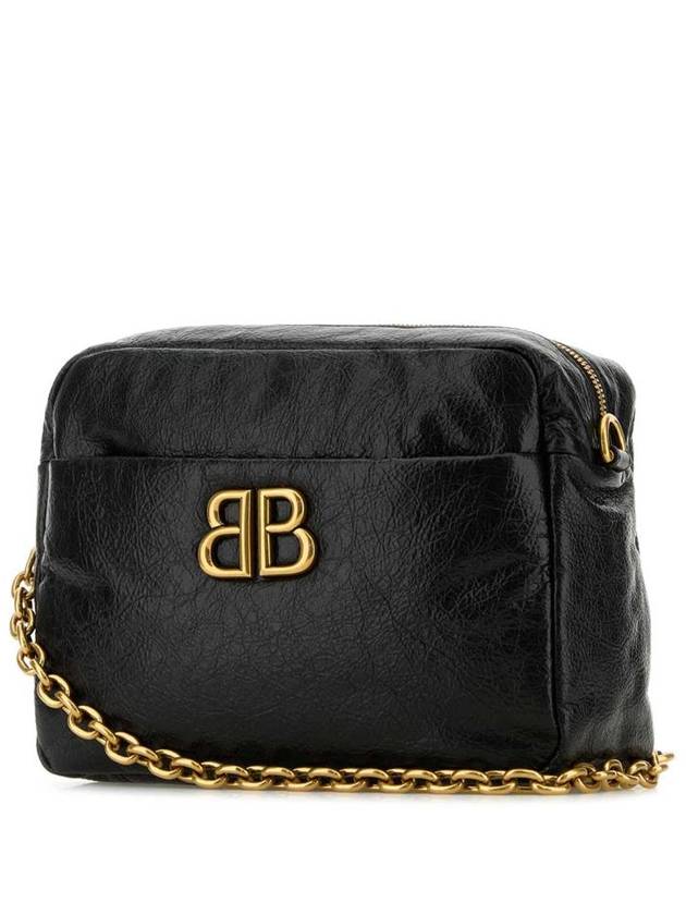 Monaco Camera Small Cross Bag Black - BALENCIAGA - BALAAN 3