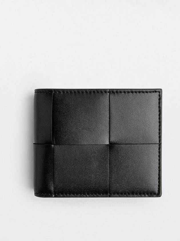 Intrecciato Half Wallet Black - BOTTEGA VENETA - BALAAN 2