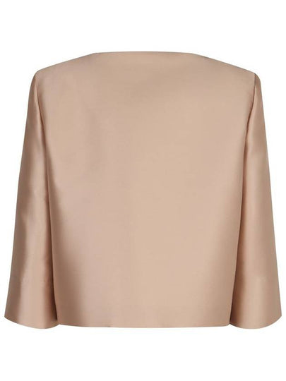 Alberta Ferretti Satin Bolero-Jacket - ALBERTA FERRETTI - BALAAN 2