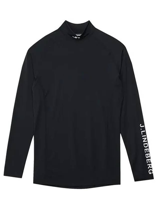 Golf Aello Soft Compression Long Sleeve T-Shirt Black - J.LINDEBERG - BALAAN 5