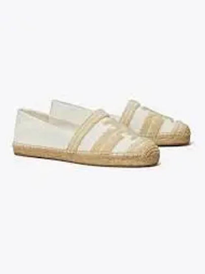 Double T Espadrilles Natural - TORY BURCH - BALAAN 2