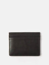 Maison Kitsune Tricolor Fox Four Card Slot Leather Card Holder Black - MAISON KITSUNE - BALAAN 4