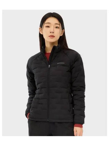 MERRELL WOMEN lightweight tube down jacket BLACK - MERRYMOTIVE - BALAAN 1