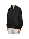 Logo Nylon Zip-up Jacket Black - VALENTINO - BALAAN 1